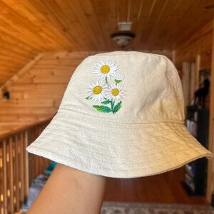 Homemade Flower Bucket Hat